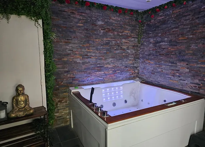 Apartman Appartement Dedie Au Bien Etre Avec Spa - Sauna Privatif - Escape Game Inclus